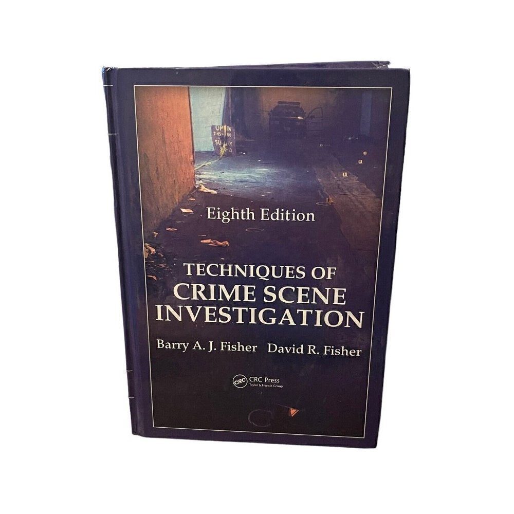 Techniques of Crime Scene Investigation Hardcover Book Barry David Fisher 8th Ed